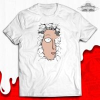Mẫu áo thun Anime One Punch Man Statement & Graphic Shirt White độc đẹp giá rẻ