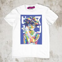 Mẫu áo thun Boku No Hero Academia - Deku Colorful Face Body Anime độc đẹp cực chất