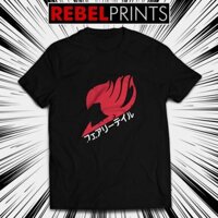 Mẫu áo thun Fairy Tail Logo Anime and Manga Unisex T-Shirt độc chất phong cách