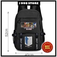 Mẫu balo in hình Attack on Titan - Anime độc đẹp giá rẻ -Limited