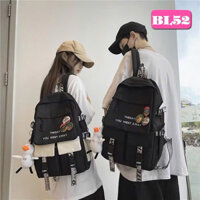 Mẫu Balo Thời Trang Unisex, Balo nam nữ đi học, balo du lịch nhiều ngăn(KHÔNG kèm móc khóa/ghim cài)