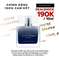 [MẪU CHIẾT] Nước Hoa Mẫu Thử Nam Narciso Rodriguez For Him Bleu Noir Extrême (5ml/10ml/20ml)Spray (Chính Hãng)