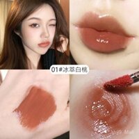 Màu đào Son bóng Gương thủy tinh nước son bóng mẫu sinh viên giá rẻ thương hiệu nữ hàng đầu chính thức xác thực