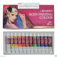 Màu dầu vẽ mặt hay cơ thể Madisi - Oil Body Painting or Face Paint