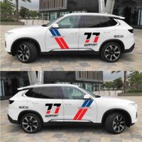 Mẫu decal tem cho xe ô tô 7 chỗ Vinfast Lux SA2.0 cuốn hút