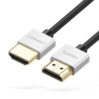 màu đen Cáp tín hiệu HDMI 2.0 Sợi Siêu Nhỏ UGREEN 30478 30477 30476 30475 HD117