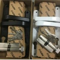 [Màu Đen] Khoá cửa nhôm CHUGN lắp hệ việt pháp 4400, cửa nhựa, nhôm cỏ, sắt hộp, nhôm hệ 700