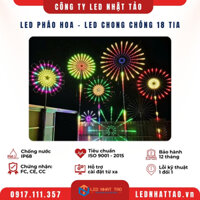 Mẫu Đèn LED Pháo Hoa Cực Đẹp Trang Trí Tết 2026