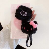 Màu đen sang trọng kt Thích hợp cho vỏ tai nghe Apple AirPods4 Bluetooth không dây pro2 Bảo vệ mềm thế hệ thứ 2