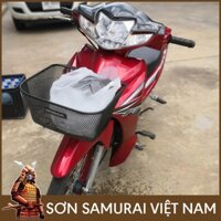 Màu Đỏ Candy Son Samurai - Combo Son Xit Samurai Màu Candy H138