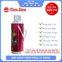 MÀU ĐỎ Phích nước Rạng Đông 2 Lít RD 2035S1 kiểu dáng hoài cổ