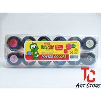 Màu DOOLY POSTER 30ml x 12 màu – màu Dooly