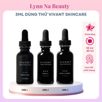 [Mẫu dùng thử 3ml] Vivant Exflo-A , Mandelic Acid 8%, Exflo-A-Forte, Vit Pure CE