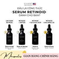 [Mẫu dùng thử 3ml] Vivant Exflo-A , Mandelic Acid 8%, Exflo-A-Forte, Vit Pure CE