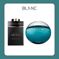 Mẫu dùng thử nước hoa nam Bvlgari Man In Black EDP - Bvlgari Aqva Pour Homme EDT