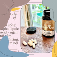 (Mẫu dùng thử)  Viên uống Alpha Lipoic Acid - ngăn tái nám, chống nắng, mờ nám nội sinh