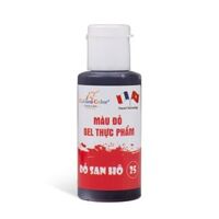 Màu gel đỏ san hô Unicorn Color 28g.