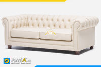 Mẫu ghế sofa da tân cổ điển sang trọng AmiA 20165 (nhiều màu)