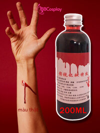 Máu Giả Hoá Trang Chai 200ML
