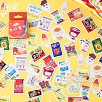 [Mau giao hàng] Winzige Bộ 46 miếng sticker trang trí dễ thương