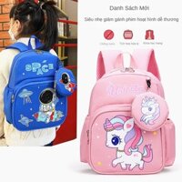 Mẫu Giáo Schoolbag Lớn Vừa Nhỏ Dễ Thương 2-7 Tuổi Trẻ Em Hoạt Hình Ba Lô Lớp Một