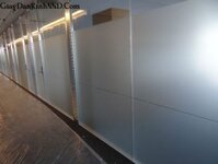Mẫu giấy dán kính mờ văn phòng số 17