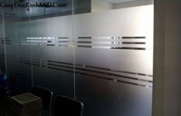 Mẫu giấy dán kính mờ văn phòng số 3