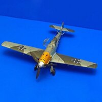 Mẫu giấy DIY 1: 33 Đức BF-109E-4 mẫu máy bay chiến đấu mô hình máy bay chiến đấu phiên bản Harinsky mẫu máy bay 001