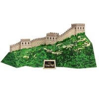 Mẫu giấy DIY The Great Wall of China Building Model Paper Model Handmade DIY Handwork