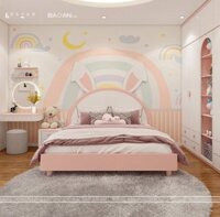Mẫu giường gỗ 1m8x2m đẹp GN18