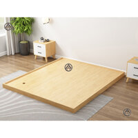 Mẫu giường gỗ công nghiệp hiện đại HTA