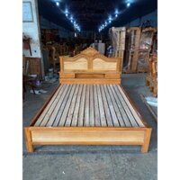 MẪU GIƯỜNG NGỦ GỖ CĂM XE1M6,1M8 X 2M