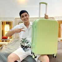 (MẪU HÈ 2023) VALI SIÊU NHẸ MÀU PASTEL SIÊU XINH CHỐNG VA ĐẬP