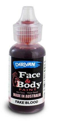 Màu Hóa Trang Máu Giả 36ml – Face Paint Fake Blood 36ML – Derivan