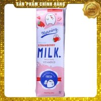 MAU HOT  -Bộ 2 hộp đựng bút hình hộp sữa MILK cho bé giao màu ngẫu nhiên + Tặng kèm hình dán nam châm sieu RE