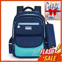 [MẪU HOT-CAO CẤP] Balo đi học cho bé gái trai kèm túi đựng bút cho bé lớp 3 -9 chất đẹp, cặp sách học sinh cấp 1,2