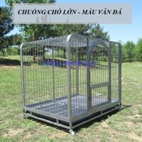 [MẪU HOT] Chuồng 1Mét1 Nan Siêu Dày Dành Cho Chó Becgie, Chuồng Size Đại