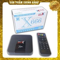 MAU HOT  -Tivi box Pana box X666 Ram 4G- Bảo hành 6 tháng sieu RE