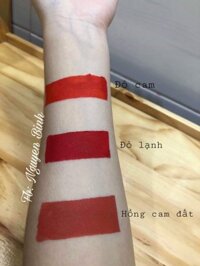 Màu khoáng làm son handmade (đỏ lạnh)