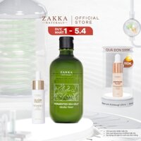 [MẪU MÃ MỚI] Bộ Đôi Zakka Naturals Nước Tẩy Trang Tảo 500ml và Serum Vitamin C GlowFruit+ 20ml Sạch Kép Và Sáng Da
