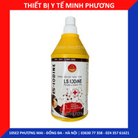 (Mẫu mã theo từng đợt) Dung dịch cồn vàng sát khuẩn Povidone Iodine 10% chai 500ml