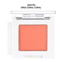 Màu Mắt Dạng Lì MONO CUBE EYESHADOW (MATTE) OR02 CORAL CORAL