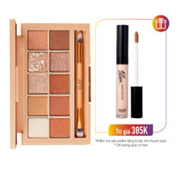 Màu Mắt Trang Điểm CLIO PRO EYE PALETTE 02 BROWN CHOUX