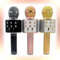 MẪU Micro Karaoke Tích Hợp Bluetooth Wster WS-858 MỚI RẺ