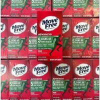 Mẫu mới 120 iên Move Free Advanced Plus MSM Glucosamine Chondroitin chai 120 viên hãng schiff từ Mỹ