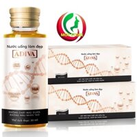 Mẫu mới 2 hộp Collagen ADIVA ngừa lão hóa da, chống khô sạm dạ #MOPStore (14 lọ/ hộp)