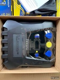 Mẫu mới 2019 -BH 1năm - Máy bơm lốp xe hơi tự ngắt MICHELIN 12266 [Bộ cơ bản nhà sản xuất]