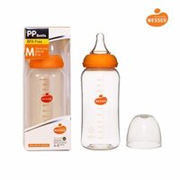 [MẪU MỚI 2020] BÌNH SỮA WESSER 250ML NHỰA PP BPA FREE