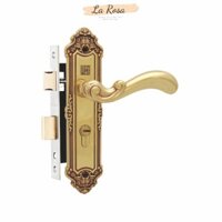 [Mẫu Mới 2020-Thân Inox] KHÓA CỬA TAY GẠT BẰNG ĐỒNG HC5829 - Hàng Chính Hãng Bảo Hành Điện Tử