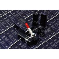 MẪU MỚI 2021 - Son Dior Rouge Lipstick màu 999 SATIN mini 1.5 CÓ BOX